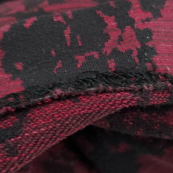 HEMMED to 29" Lululemon Groove Pant Bootcut Sz 6 Scatter Blossom Jacquard Garnet - Picture 16 of 16